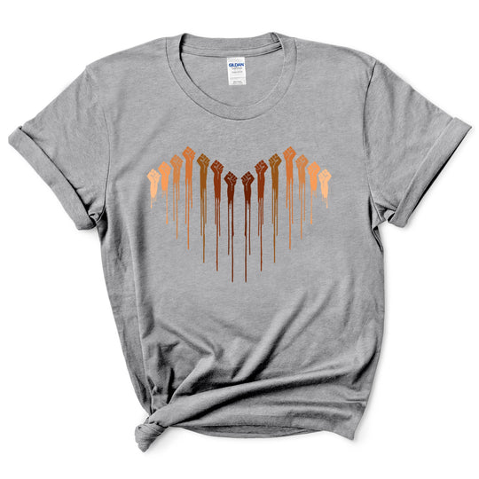 Raised Fist Heart Shirt