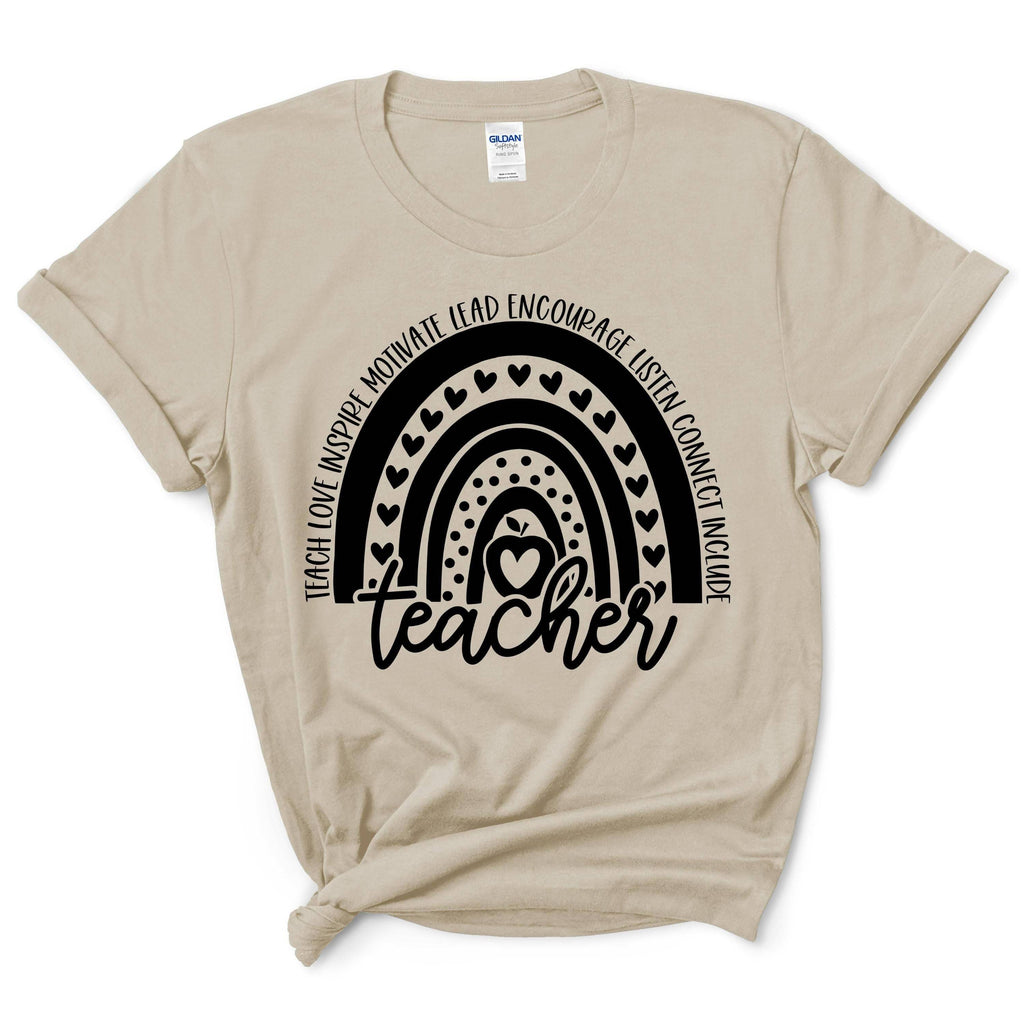 Rainbow Teacher Shirt