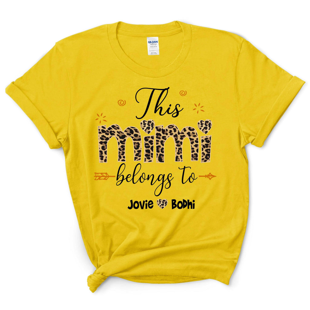 Custom This Mimi Belongs To Shirt