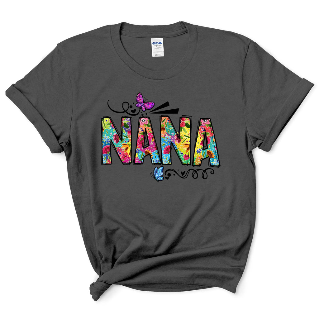 Floral Nana Gift Shirt