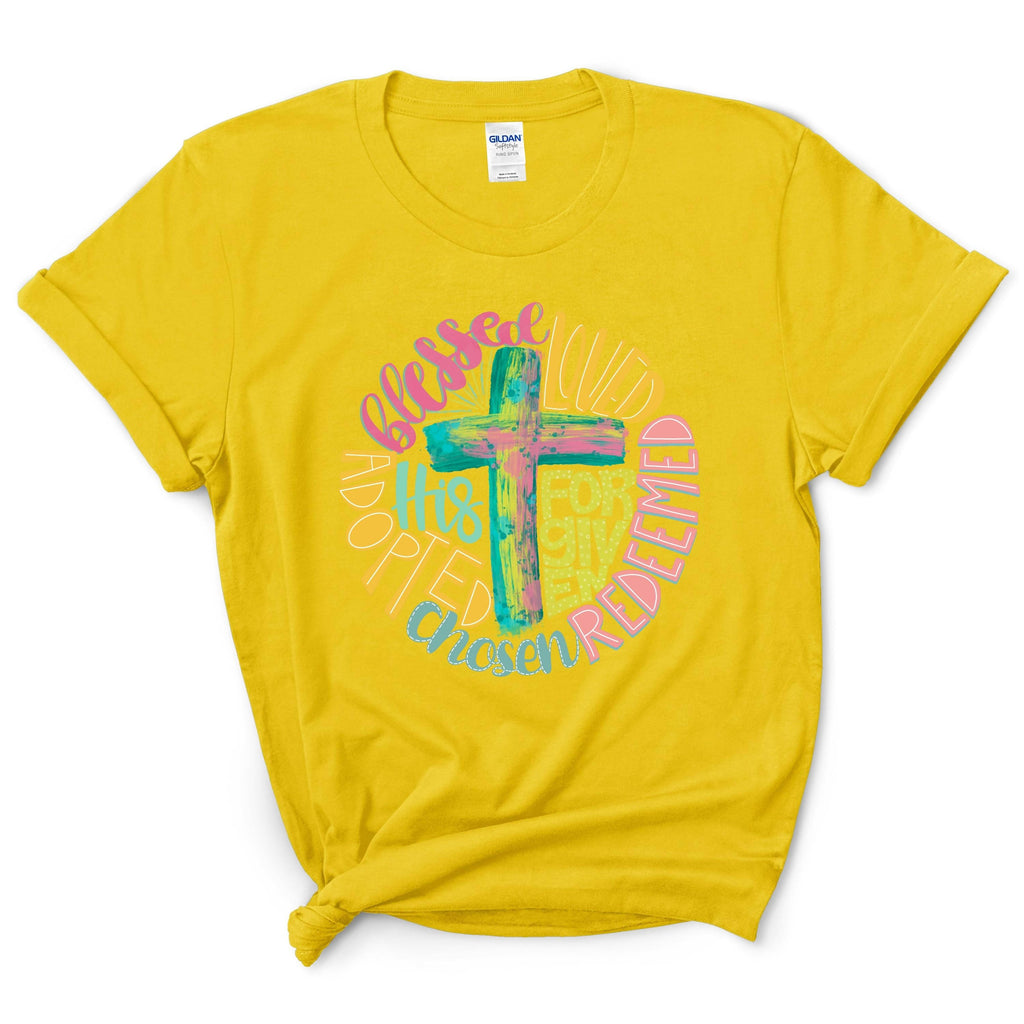 Watercolor Cross Shirt
