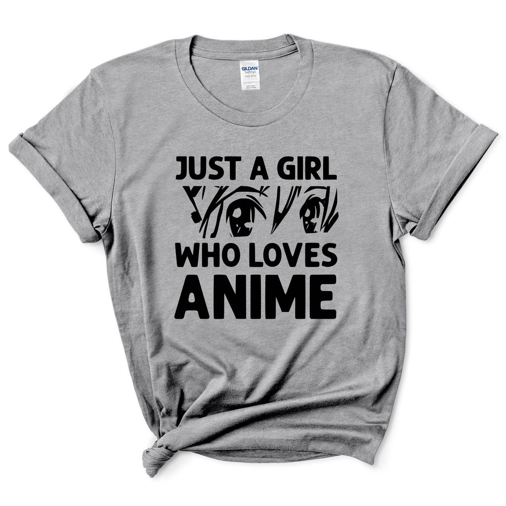 Girl Who Loves Anime Shirt