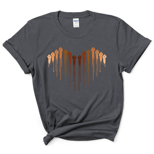 Raised Fist Heart Shirt