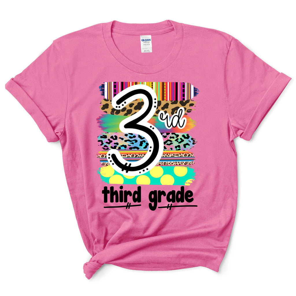 Third Grade Teacher Shirt