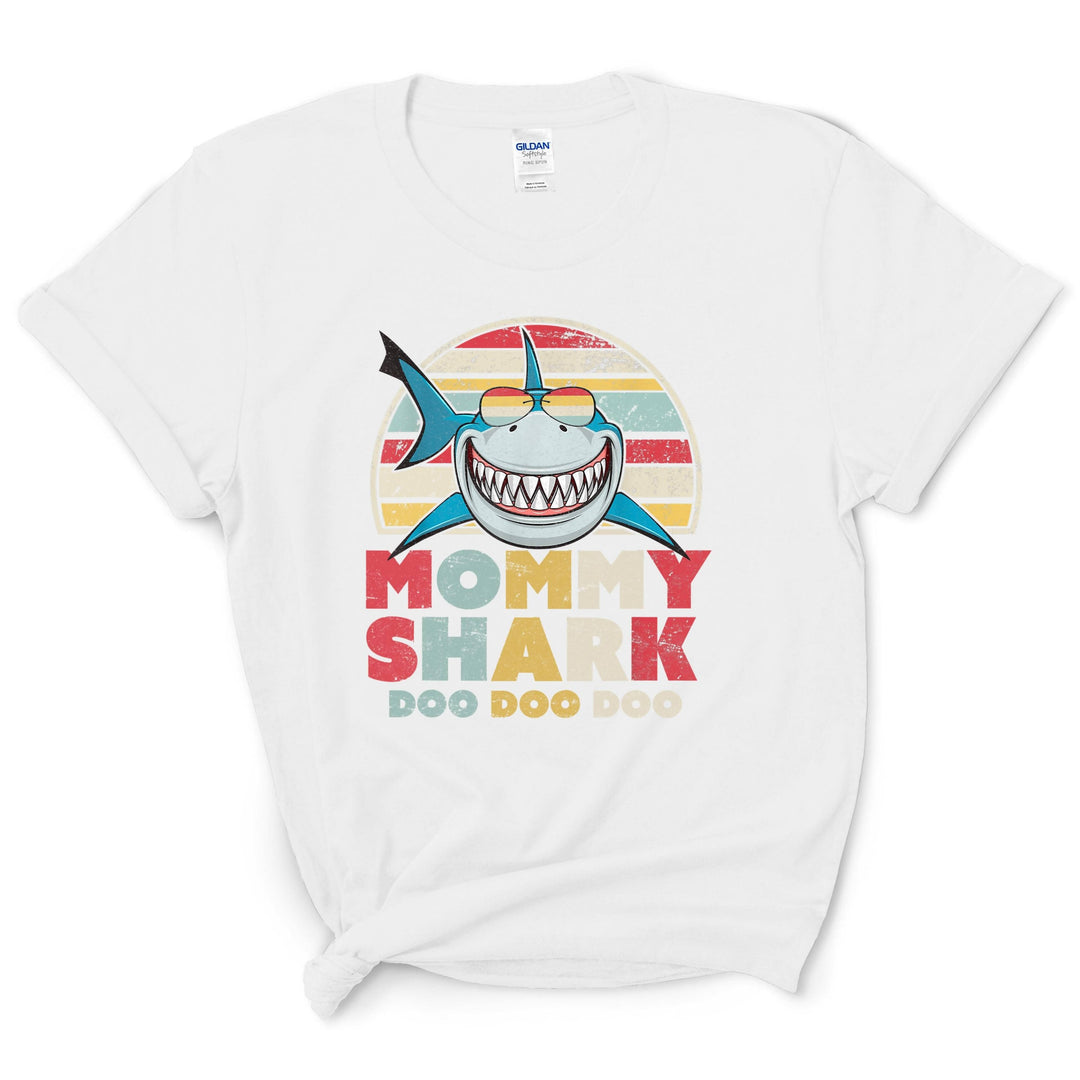 Vintage Mommy Shark Shirt