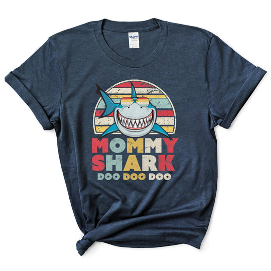 Vintage Mommy Shark Shirt