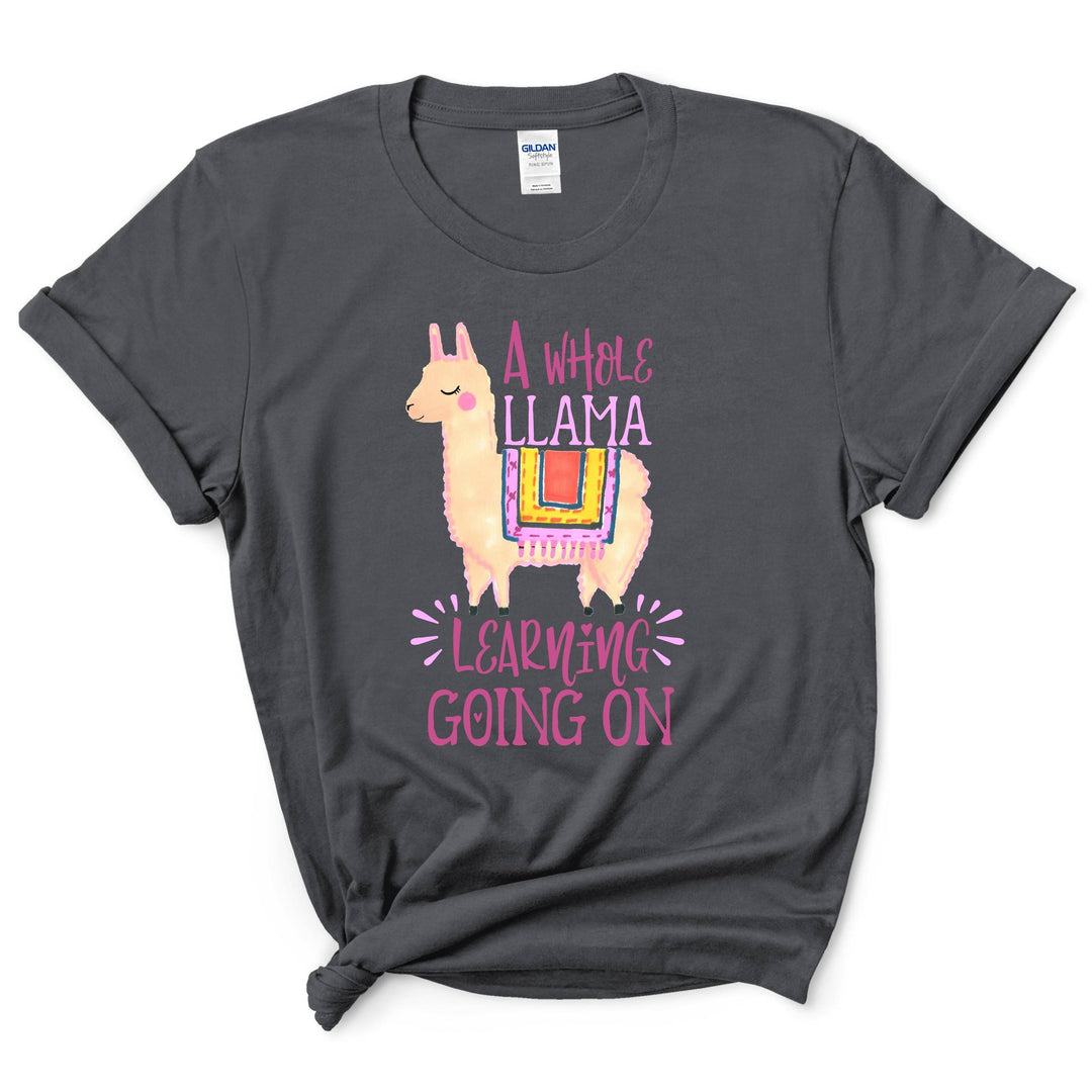 A Whole Llama Goin On Shirt