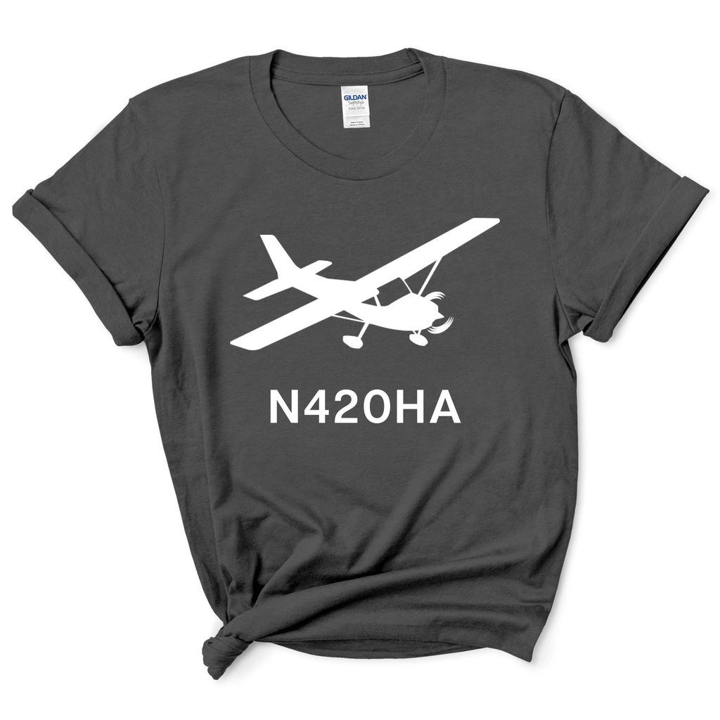 Custom Tail Number Pilot Shirt