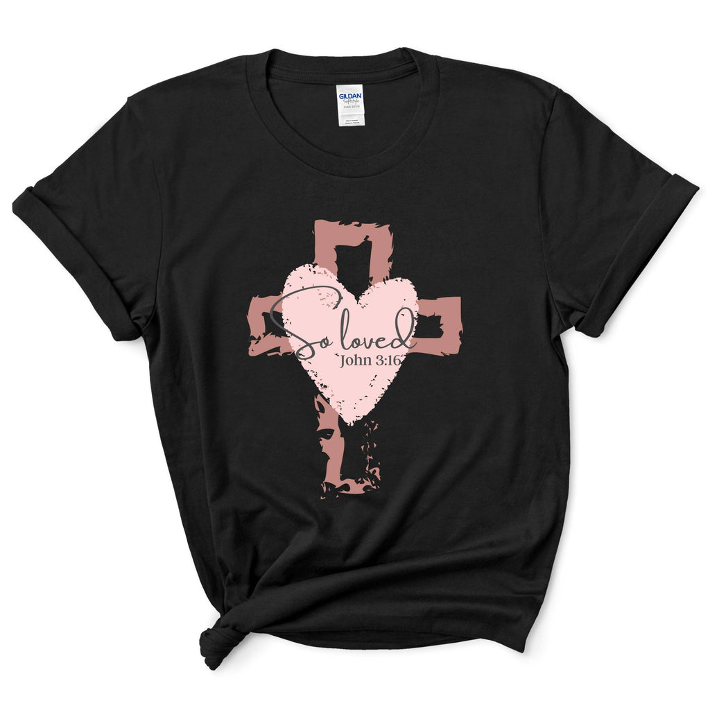 John 3 16 Christian Women Shirts