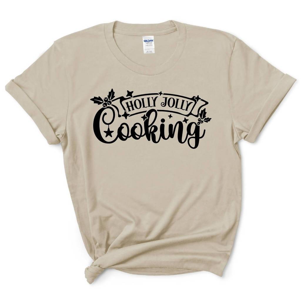 Holly Jolly Cooking Christmas Shirt