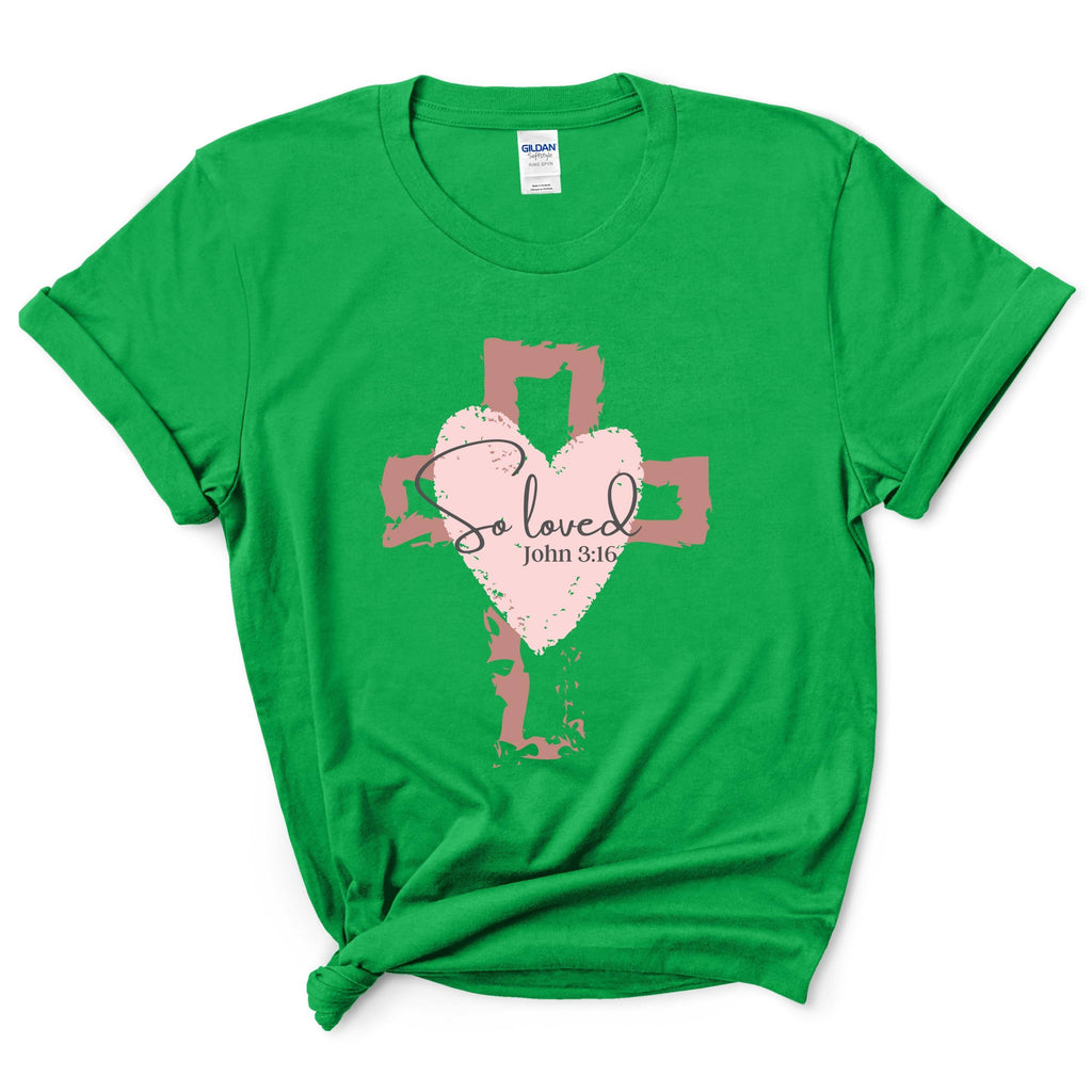 John 3 16 Christian Women Shirts